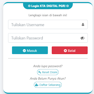 Register PGRI Kab. Kupang - Persatuan Guru Republik Indonesia Cabang Kab. Kupang